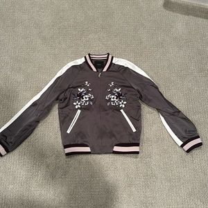 ARITIZIA EMBROIDERED BOMBER